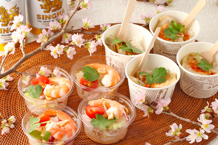 【お花見セット】今年のお花見にタイ料理で楽しもう!