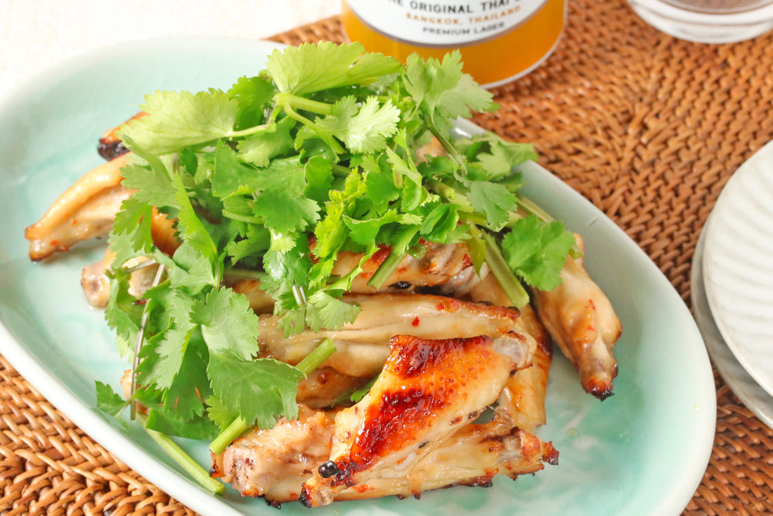 スイートチリソースレシピ タイ風手羽中焼き