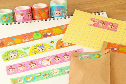 【新商品】オリジナルマスキングテープ4種類