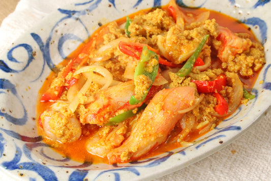 タイ料理レシピ★カニカマを使った豪華メニュー！！ プーパッポンカリー