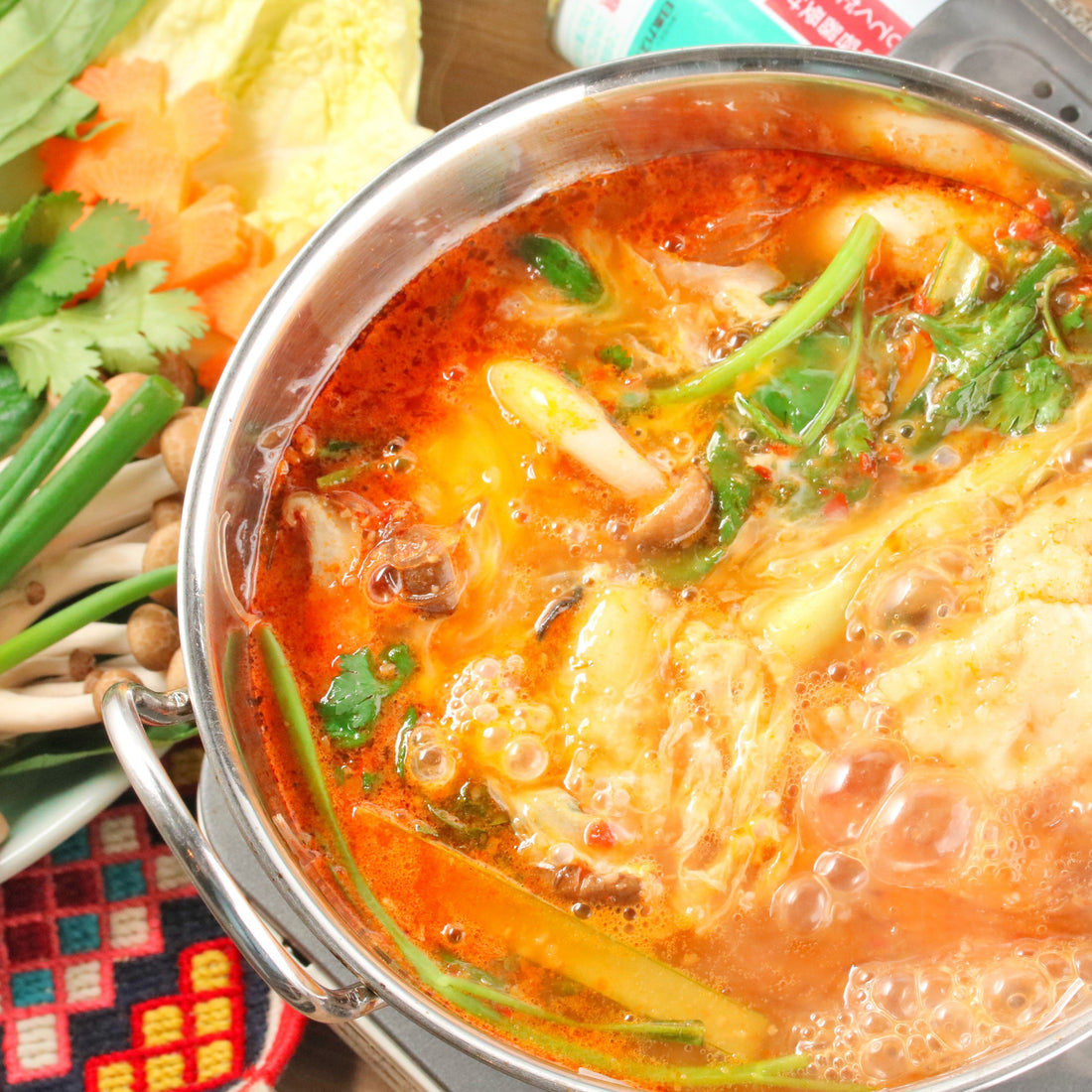 【季節限定】タイスキとチムチュム鍋スープ販売中！