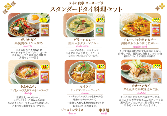 【ギフト】スタンダードタイ料理セット【6種8個】