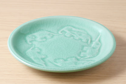 【セラドン焼】小皿（Φ１5ｃｍ）
