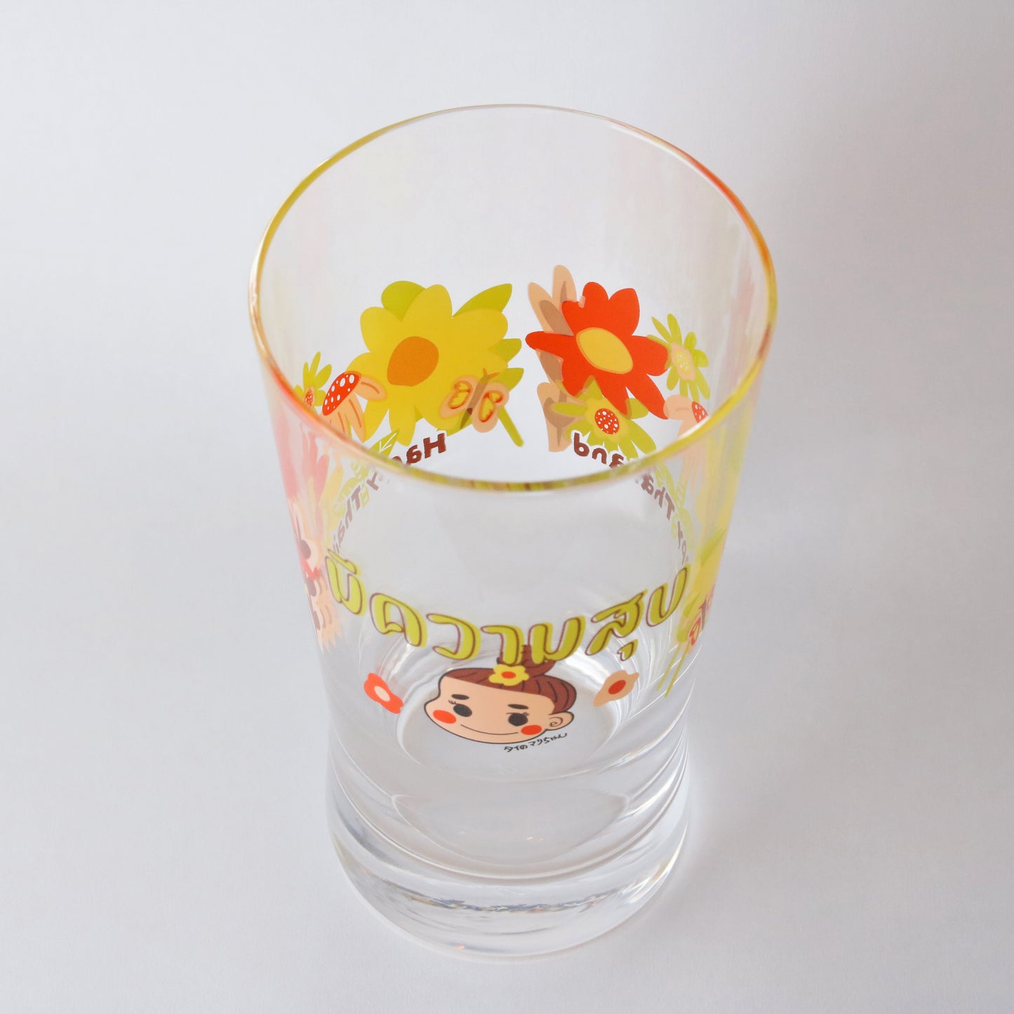 【オリジナル】タイのマリちゃんグラス 2個
