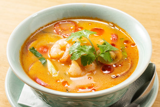 トムヤムクンスープ　400ｇ（エビとハーブたっぷりのスパイシースープ）　ต้มยำกุ้ง400กรัม